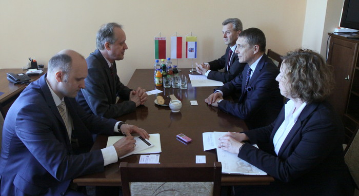 Ambasador Białorusi gościem wicemarszałka Jana Maćkowiaka