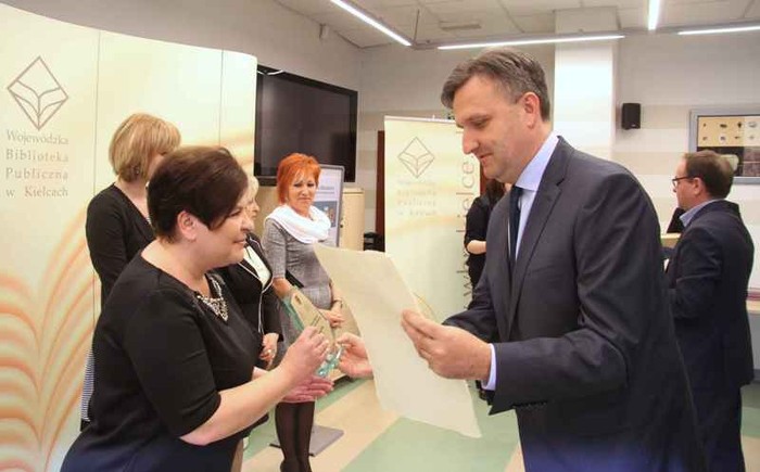 Świętokrzyski Bibliotekarz Roku oraz Biblioteka Roku 2014 województwa świętokrzyskiego