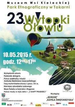 Plakat promujący wydarzenie Wytopki Ołowiu