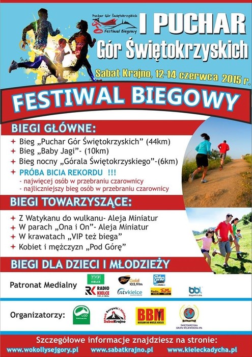 Festiwal Biegowy w Górach Świętokrzyskich