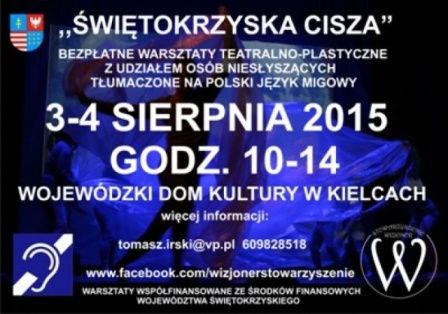 Plakat promujący wydarzenie