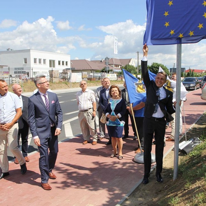 Ulica Lubelska w Sandomierzu oddana do użytku