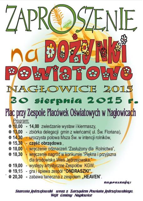 Plakat promujący wydarzenie