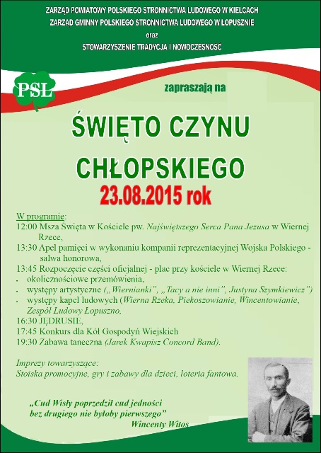 Plakat promujący wydarzenie