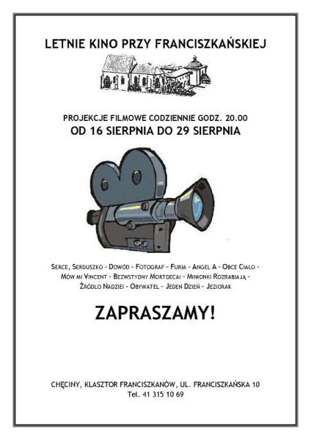 Plakat promujący wydarzenie