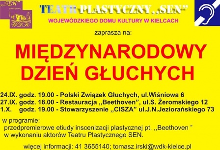 Plakat promujący wydarzenie
