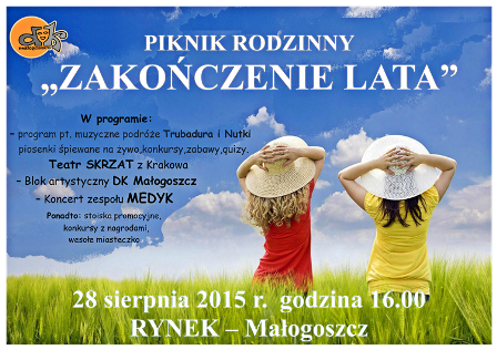 Plakat promujący wydarzenie