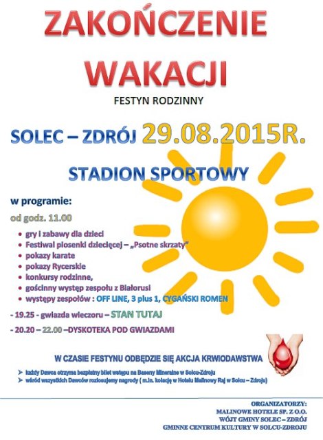 Plakat promujący wydarzenie