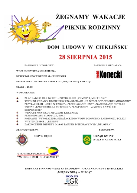 Plakat promujący wydarzenie