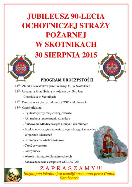 Plakat promujący wydarzenie