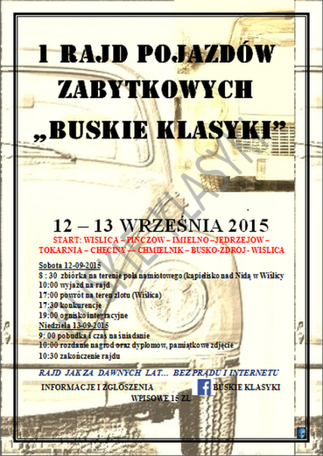 Plakat promujący wydarzenie
