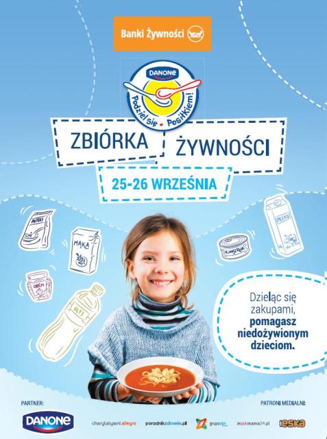 Plakat informujący o akcji