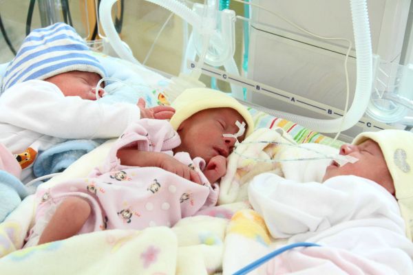 W Wojewódzkim Szpitalu Zespolonym w Kielcach urodziły się trojaczki