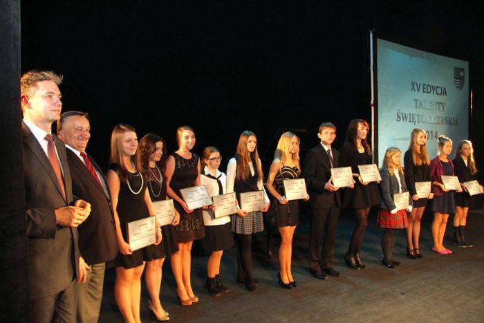 Rozstrzygnięcie konkursu “Talenty Świętokrzyskie” 2015