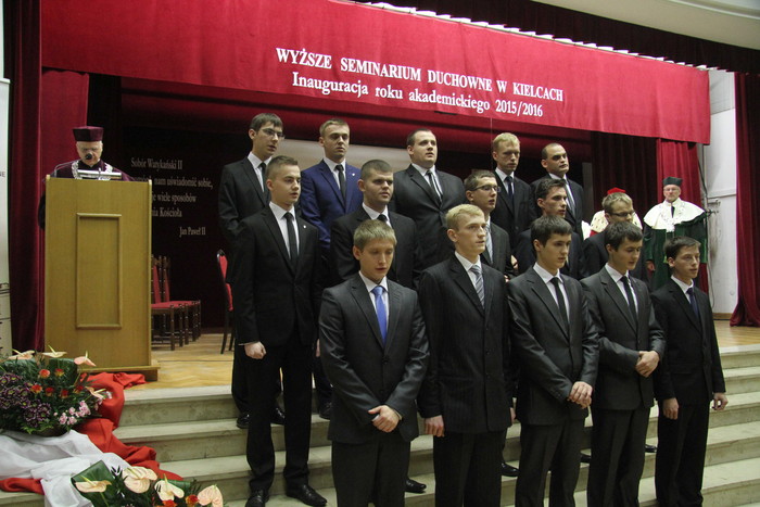 Inauguracja roku akademickiego w Wyższym Seminarium Duchownym w Kielcach