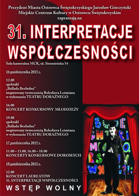 Plakat promujący wydarzenie