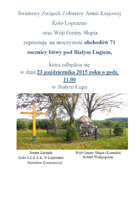 Plakat promujący wydarzenie