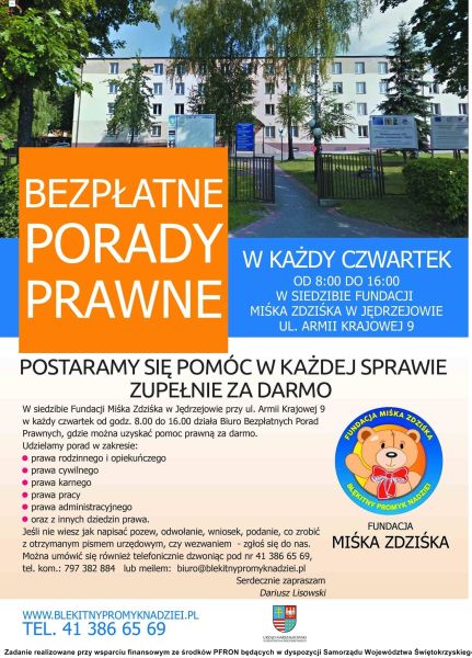 Darmowa pomoc terapeutyczna i prawna dla rodziców i opiekunów dzieci niepełnosprawnych