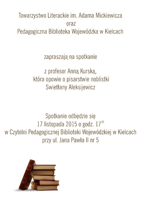 Plakat promujący wydarzenie