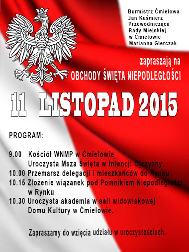 Plakat promujący wydarzenie