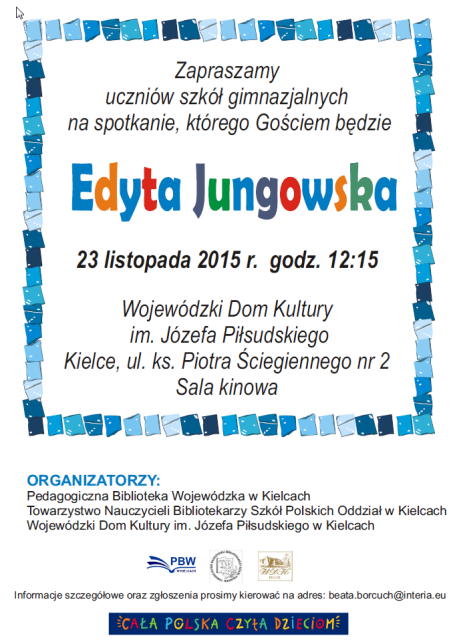 Plakat promujący wydarzenie