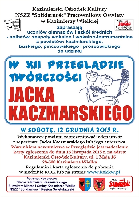 Plakat promujący wydarzenie