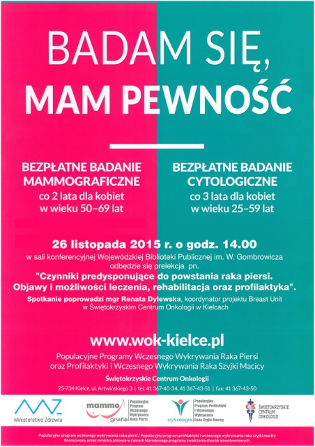 Plakat promujący wydarzenie