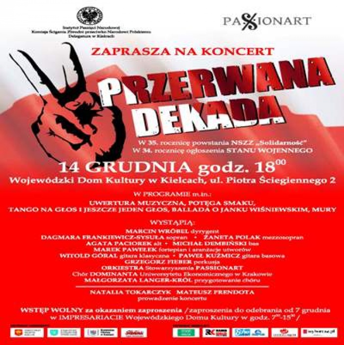 Plakat promujący wydarzenie