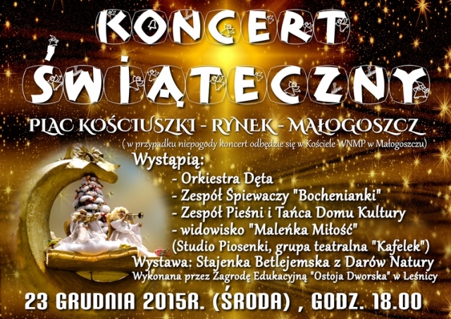 Koncert Świąteczny w Małogoszczu