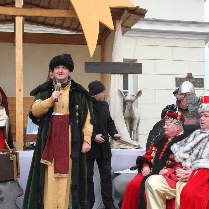 Widowiskowy orszak Trzech Króli w Kielcach
