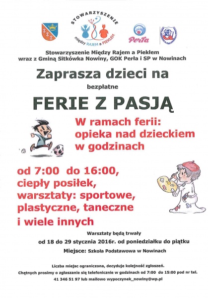 Plakat promujący wydarzenie