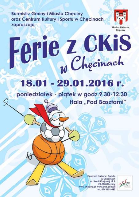 Ferie zimowe w Chęcinach