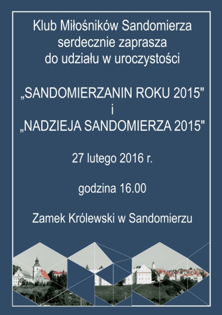 Plakat promujący wydarzenie