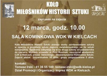 Plakat promujący wydarzenie