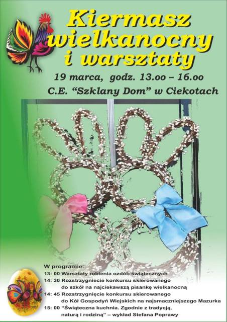 Plakat promujący wydarzenie