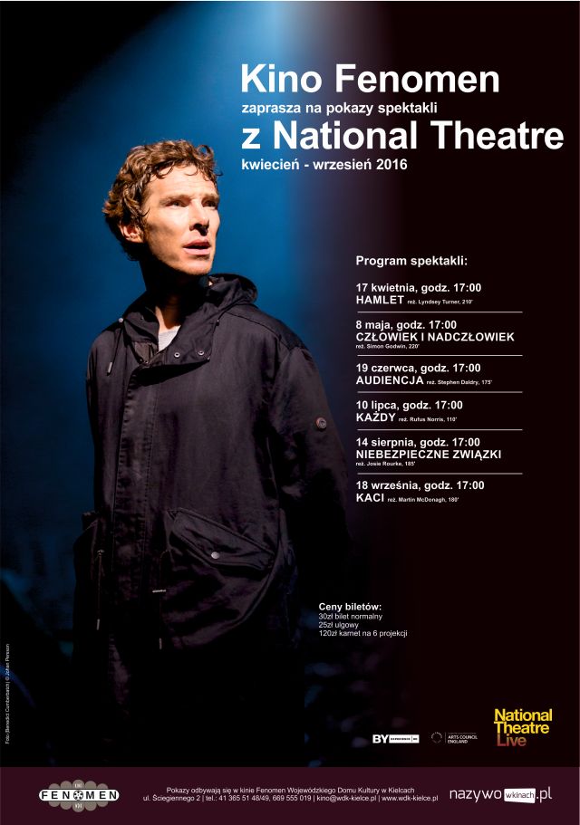 Spektakle teatralne z National Theatre w Kinie Fenomen