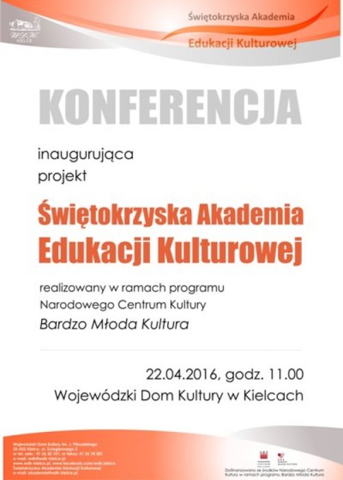 Plakat promujący konferencję