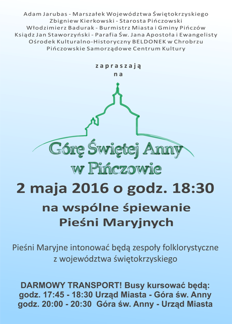 Na Górze św. Anny wskrzeszają majową tradycję