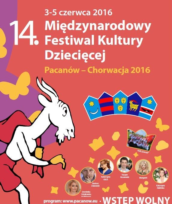 14. Festiwal Kultury Dziecięcej Pacanów – Chorwacja 2016