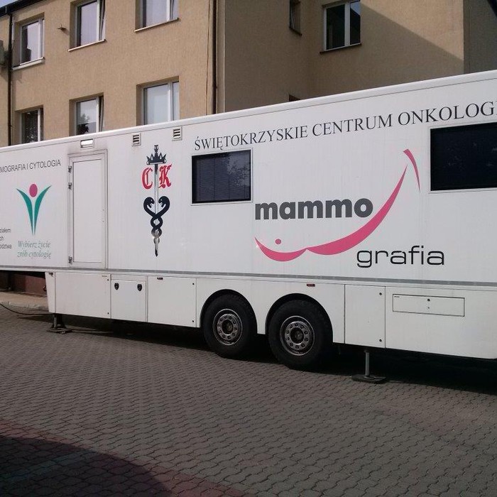 23 maja cytomammobus ŚCO dyżuruje w Gnojnie, a od 25 maja do 2 czerwca w Busku–Zdroju