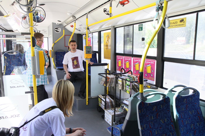 Pedagogiczna Biblioteka Wojewódzka uwolniła książki w autobusie