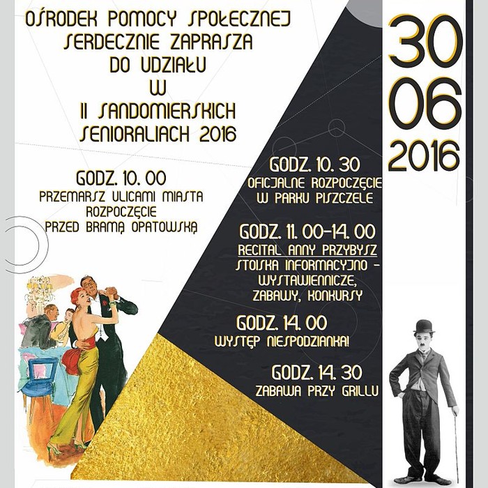 Senioralia w Sandomierzu już 30 czerwca