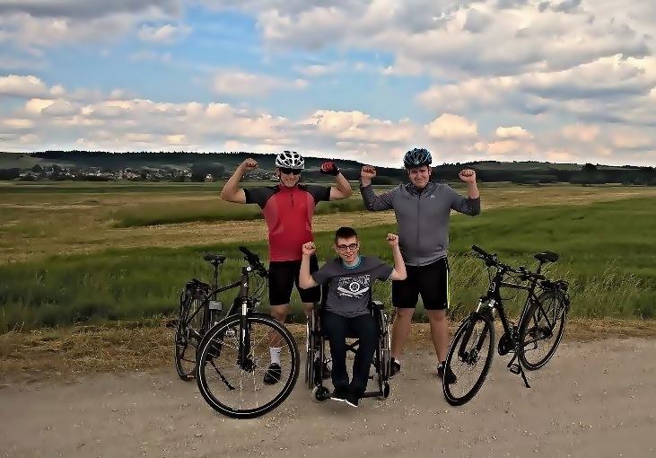 Dawid Szpak i rowarzyści