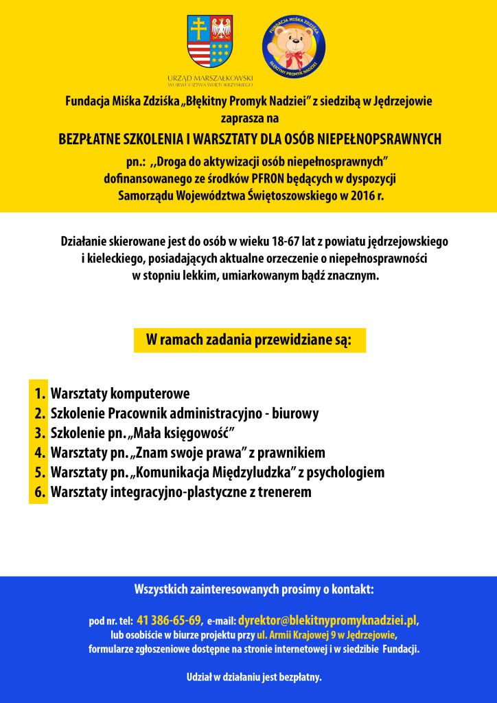 Plakat promujący wydarzenie