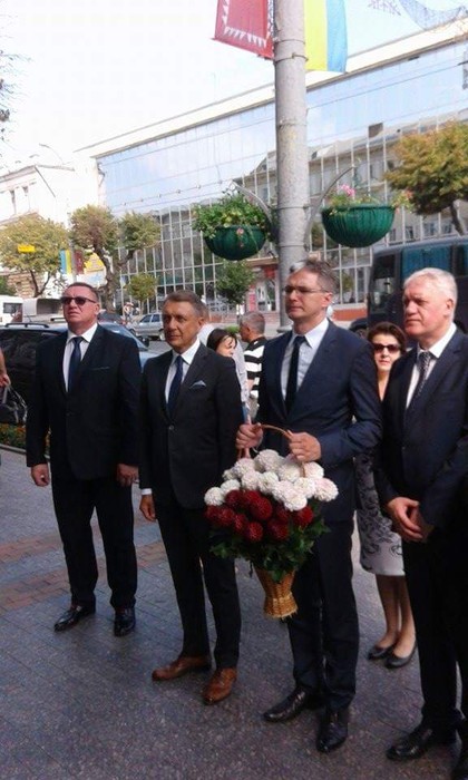 Świętokrzyskie na obchodach 25. rocznicy Niepodległości Ukrainy w Winnicy