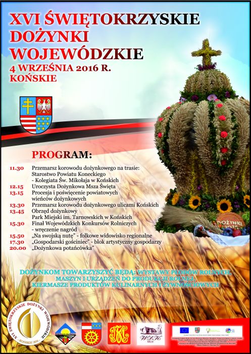 Plakat dożynkowy