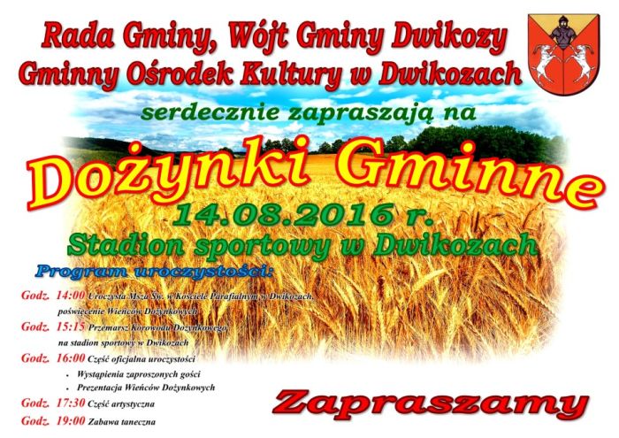 Dożynki Gminne w Dwikozach