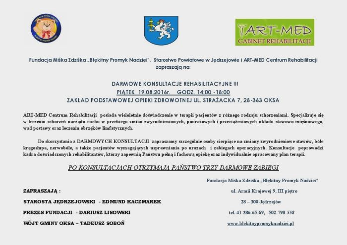 Ulotka informacyjna