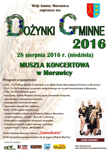 Dożynki Gminne w Morawicy