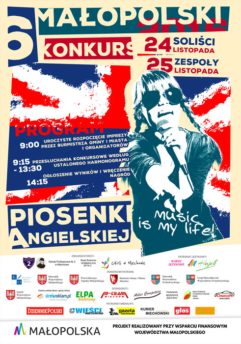 VI Małopolski Konkurs Piosenki Angielskiej